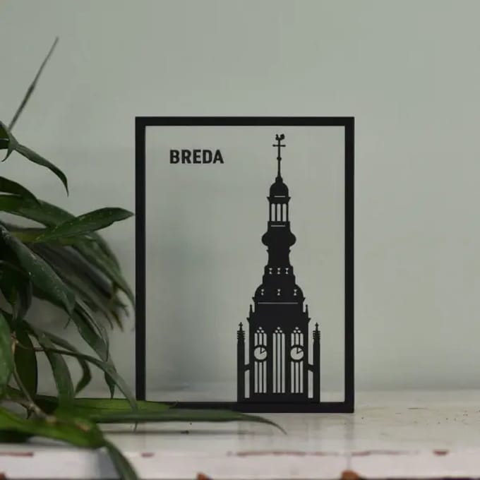 Houten Lijstje - Floating Frames - Grote Kerk Breda