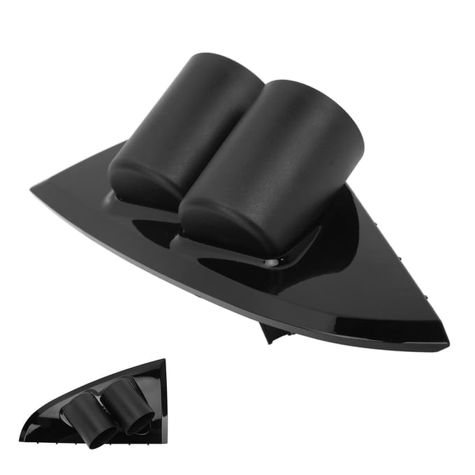 2 inch Dual Gauge Pod Dashboard Meterhouder Vervanging voor Falcon BA BF XR6 XR8 XR6TGlanzend Zwart