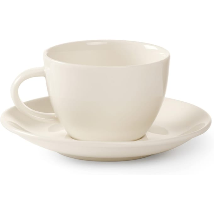 Hendi - Porseleinen Koffiekopje - 210ml - Set van 6