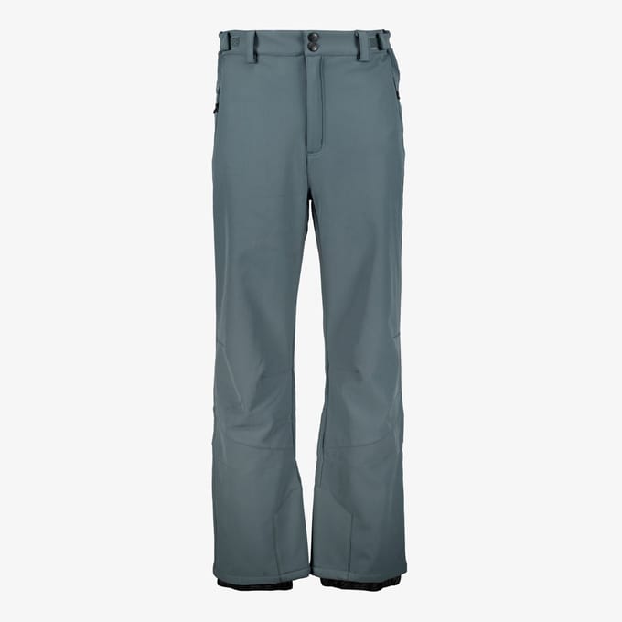 Mountain Peak heren softshell skibroek 10000 mm waterkolom - Blauw - Maat S