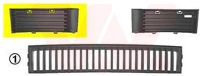 VanWezel 7625592 - Grille prise d'air inférieure droite pour Skoda Fabia de 2000 à 2007