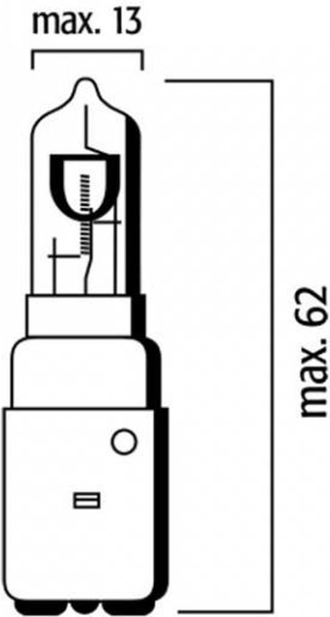 Ampoule Osram pour Scooter Piaggio 50 Diesis Avant 2020 Neuf