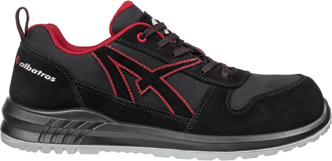 Albatros Clifton Low S3 648700 - Zwart/Rood - 41