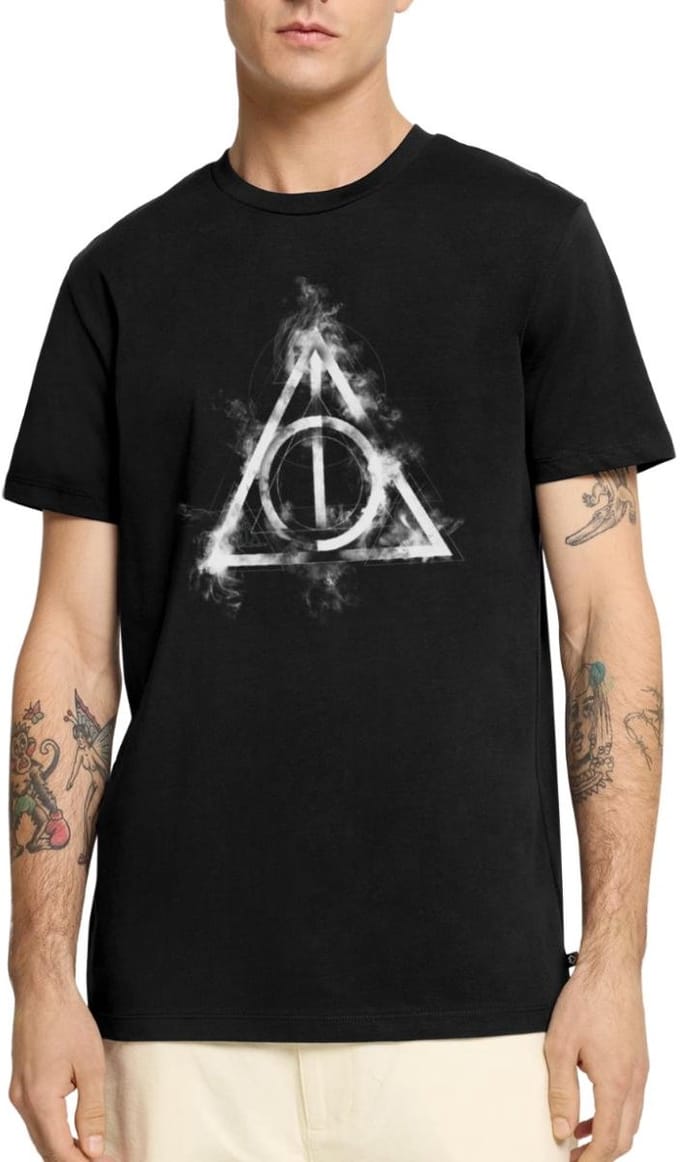 Harry Potter Relieken Van De Dood Premium T Shirt Heren