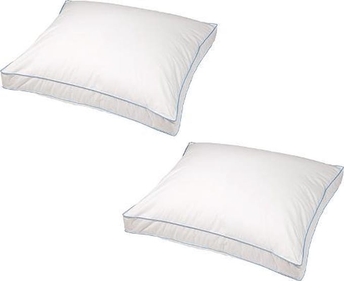 Valeria - Box hoofdkussen - 50x60x10cm - 2 stuks
