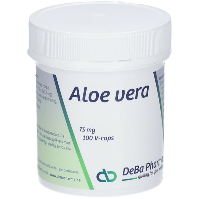 Aloe Vera 200:1 V-caps 100x75mg Deba