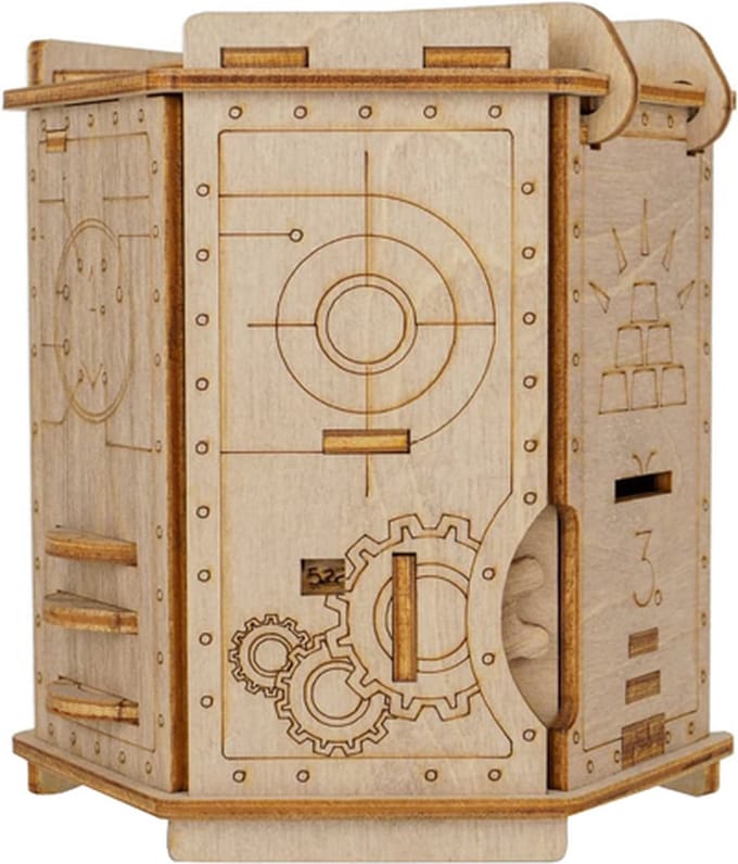 Escapewelt Fort Knox Box - Denkspel gemaakt van hout - 60-90 minuten