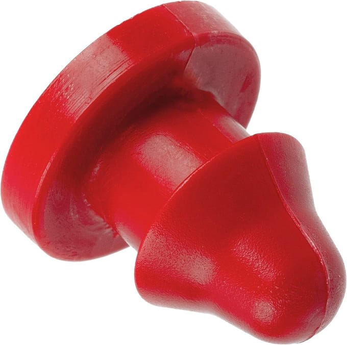 Set van 10 afsluitdoppen voor irrigatieslang Ø 6 mm - Rood voor druppelirrigatie