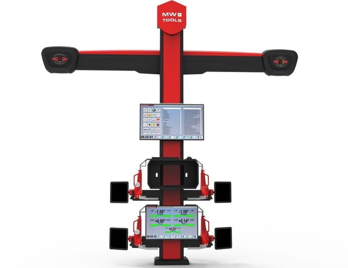 3D wieluitlijner met AI-ondersteuning en 2 monitoren MW Tools UA3D600