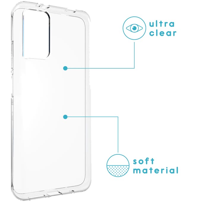 imoshion Hoesje - Geschikt voor Xiaomi Redmi 9T - Softcase Backcover smartphone - Transparant