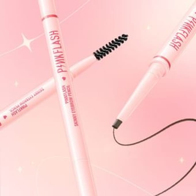 PINKFLASH - Skinny Eyebrow Pencil - 4 Colors #BR03 Deep Brown - 0.07g