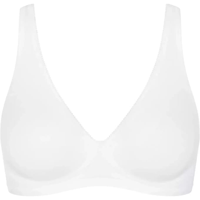 Sloggi Basic+ Soft Bra Dames Beha - WIT