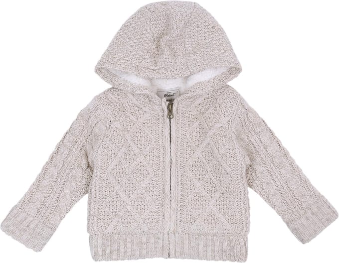 Warme, beige trui