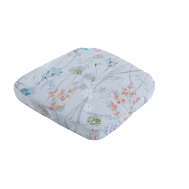 Madison - Zitkussen Wicker Donna azure canvas eco+ - Ca. 48x48 cm - Set van 4