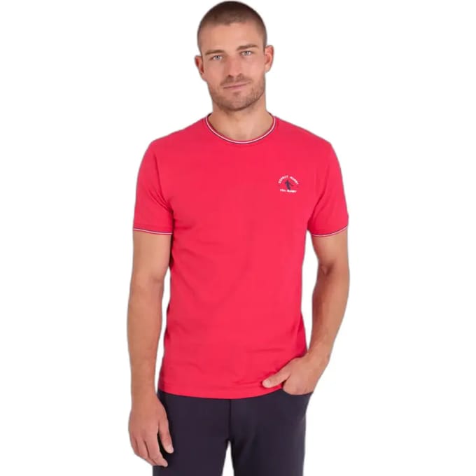 T-shirt met achterpatch Camberabero