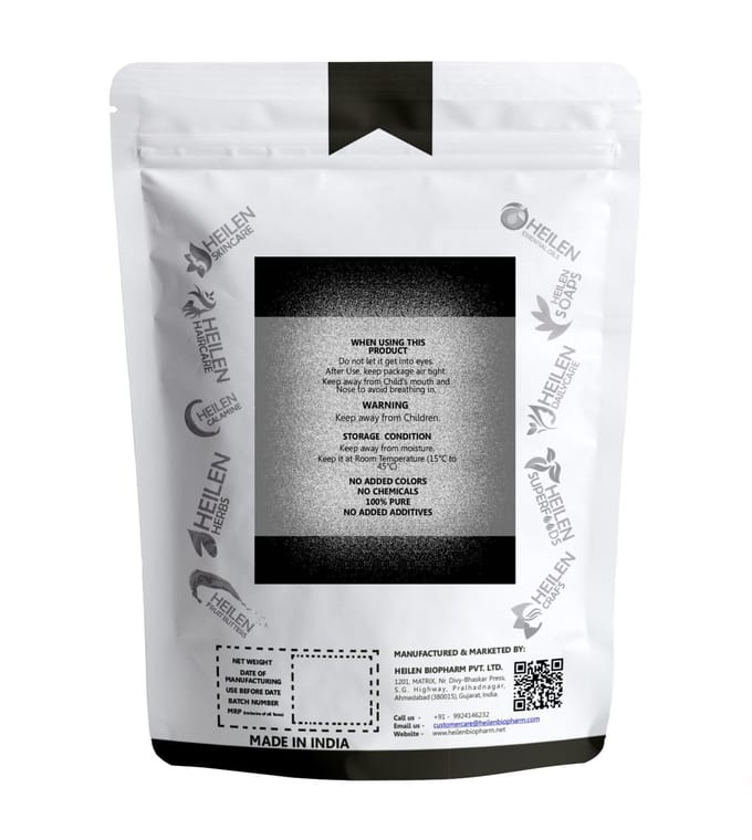 Ritha: haar waspoeder (200 gram), Reetha-poeder, Heilen Biopharm 13.28125 gray