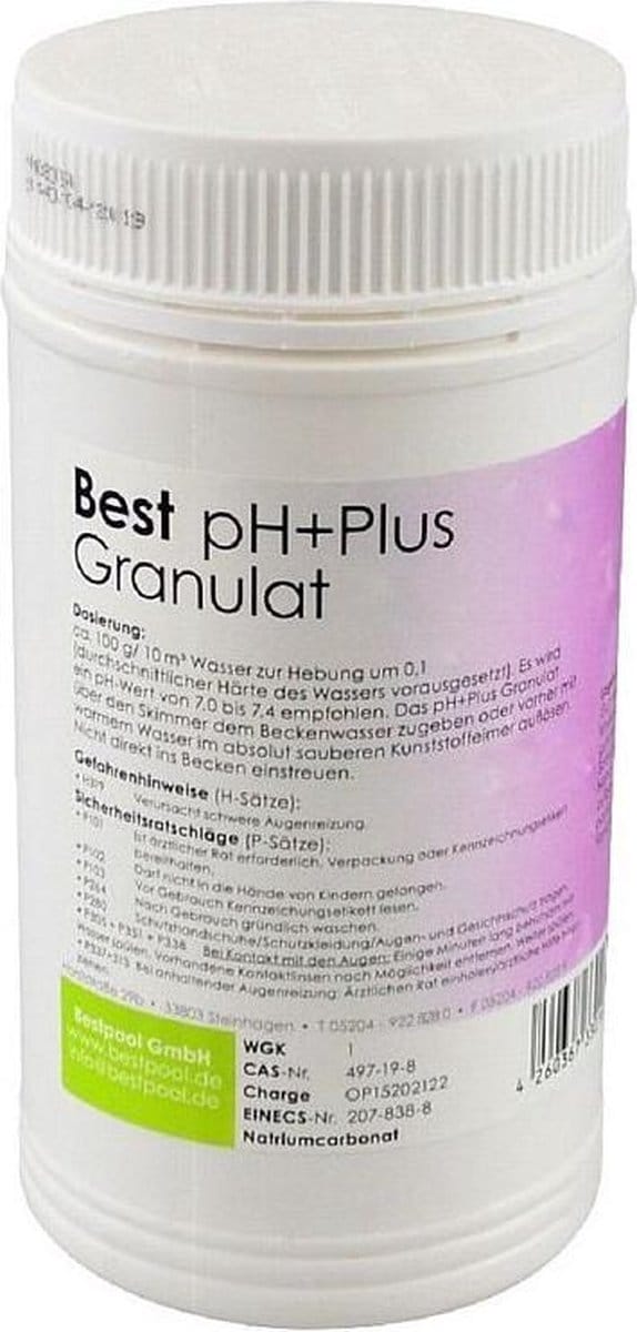 pH Plus poeder - Zwembad Reiniger - Zuurgraad verhogen - 1 KG