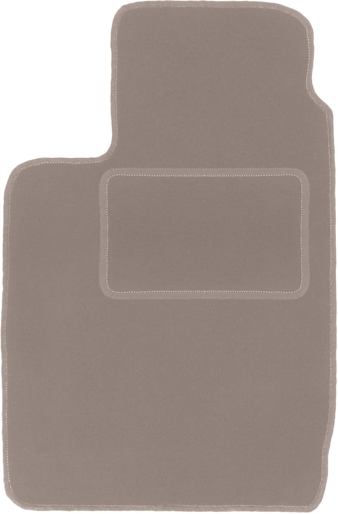 Beige bestuurdersmat voor: Renault Clio II hatchback (1998-2005)