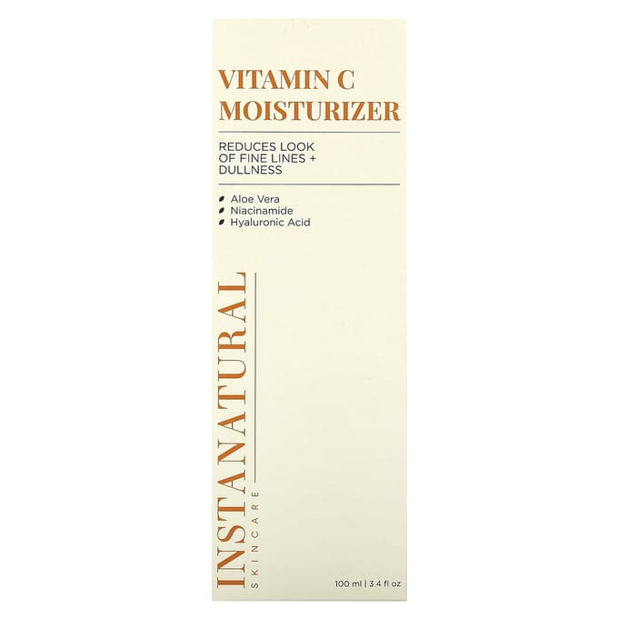InstaNatural, Vitamin C Moisturizer, 3.4 fl oz (100 ml) white