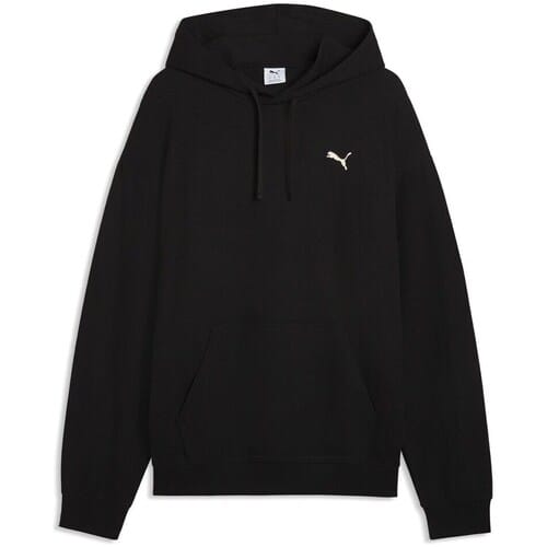 Puma ESS Elevated Relaxed Hoodie Heren Zwart - Maat M