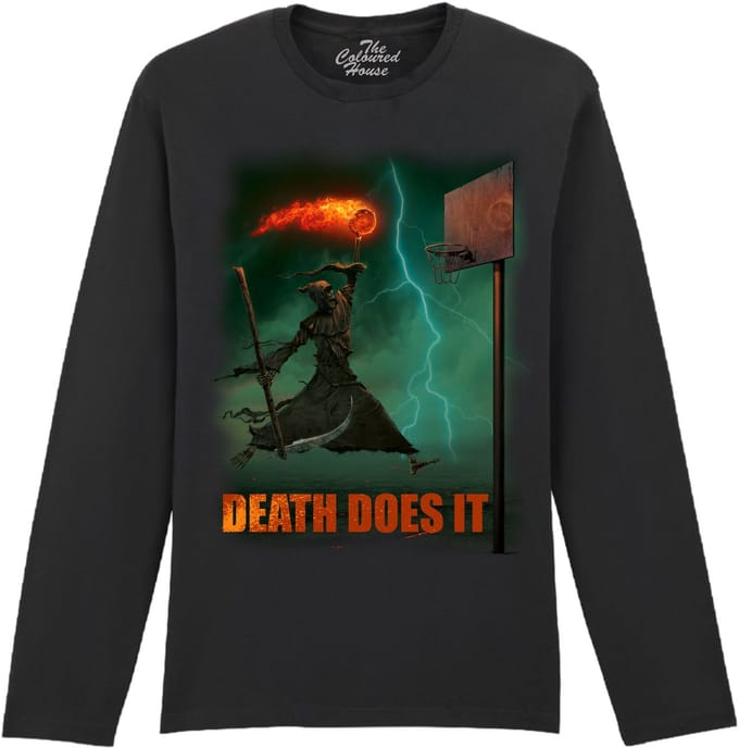 Death Does It The Coloured House Longsleeve T-shirt S