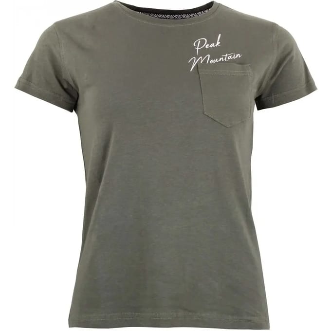 Dames-T-shirt Peak Mountain Ajojo