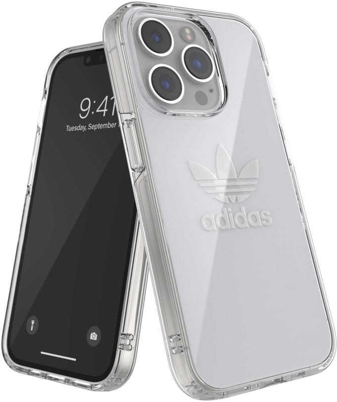 adidas Protective Clear Case hoesje voor iPhone 14 Pro - Transparant