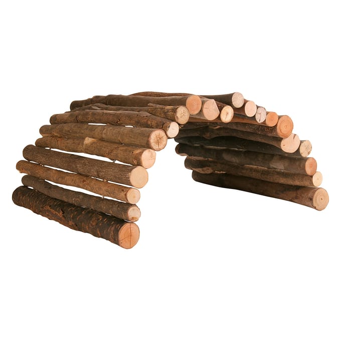Trixie Flexible Bark Wood Bridge Small Animals 51x30cm