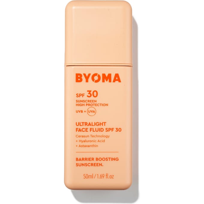 Byoma Ultralight Face Fluid SPF 30 – Hydraterende & Beschermende Gezichtsfluid – 50ml