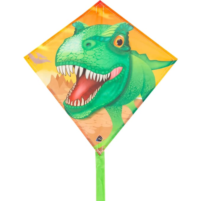 Invento Eenlijnskindervlieger Mini Eddy T-Rex 40 x 40 cm