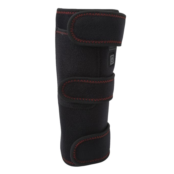 Enveloppement coude chauffant portable long chauffant poignet électrique chauffage bras coude genouillère pour thérapie par la chaleur black