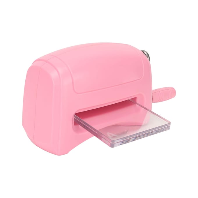 Machine de Gaufrage DIY Fabrication Portable Rose Plastique Alliage de Zinc Scrapbooking Machine de Gaufrage pour pink
