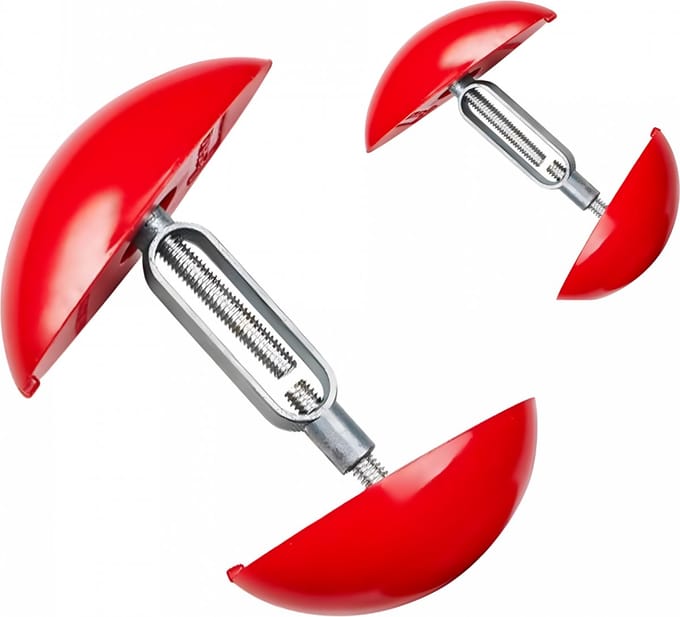Herzberg HG-03763: 2 Pieces Plastic Shoe Adjuster, Shaper, & Expander