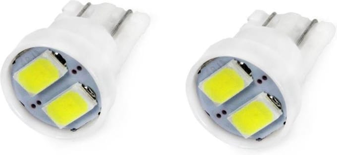 T10 - 5730 - 2 LED - 12 volt - 2 stuks
