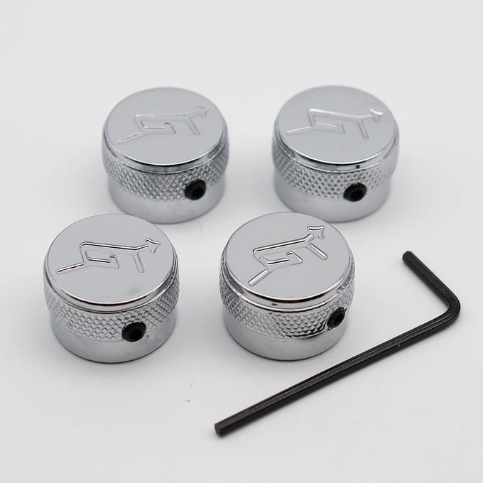 4 Stuks Gretsch “G” Logo Knop Met Pijl Bediening