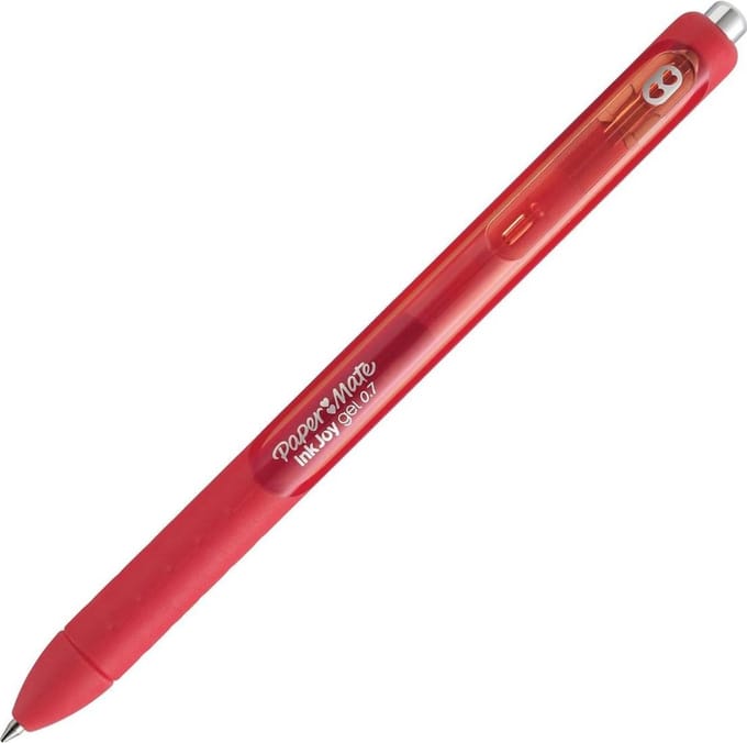 INKJOY - Rode Gelpennen M 12-pack