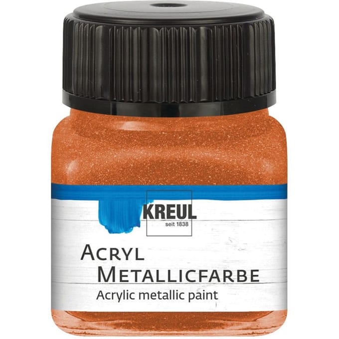 KREUL Acryl Metallic Verf, 20 ml - Koper
