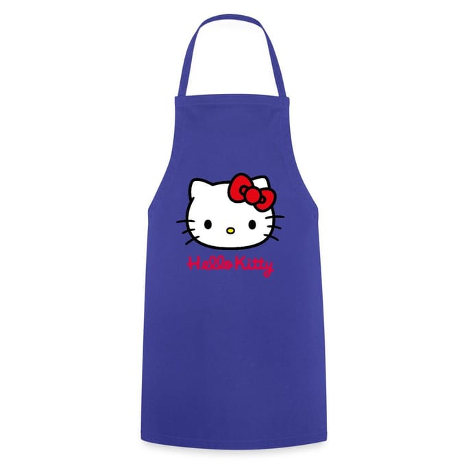 Hello Kitty Klassiek Portret Hello Kitty Tekst Keukenschort