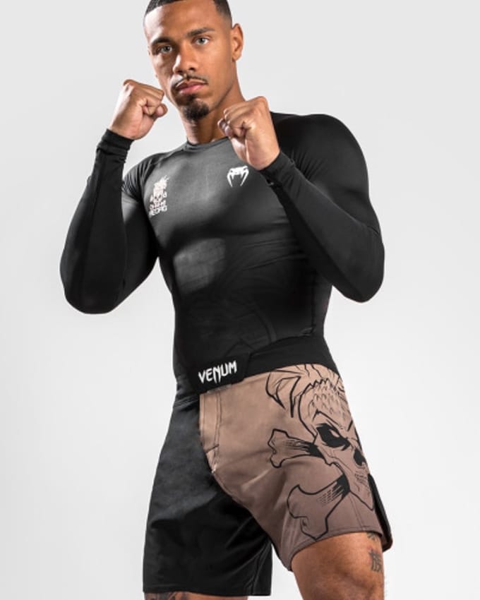Venum Reorg Rash Guard Lange Mouwen Zwart - S
