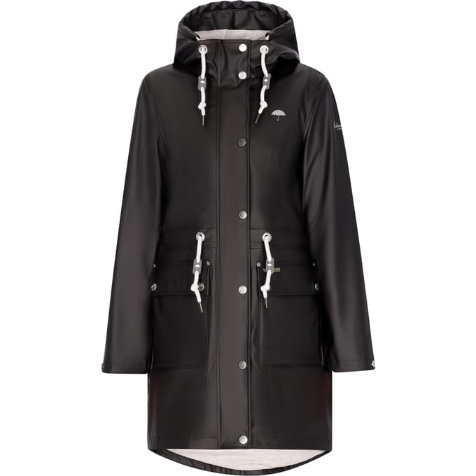 Schmuddelwedda Mackintosh Dames zwart