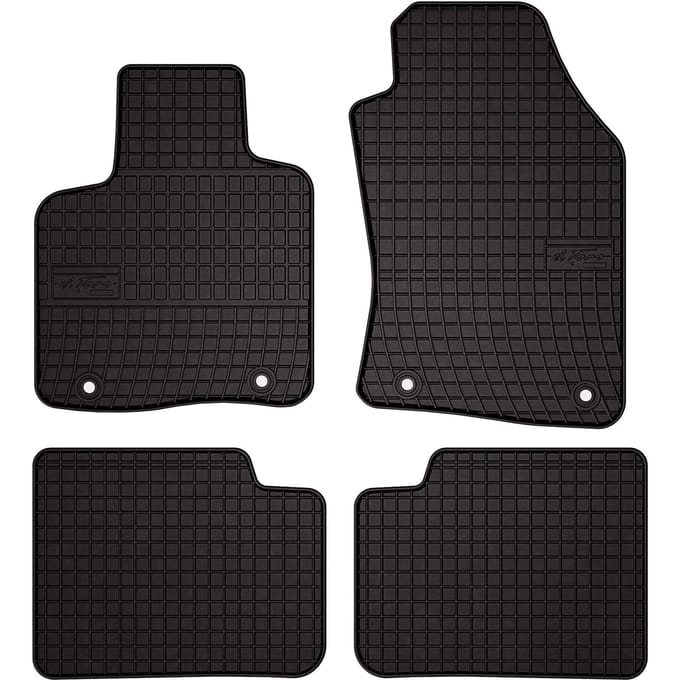 Wielganizator SolidPRO Serie - Auto Rubbermatten - Lancia Ypsilon III - Zwart - Modelspecifiek