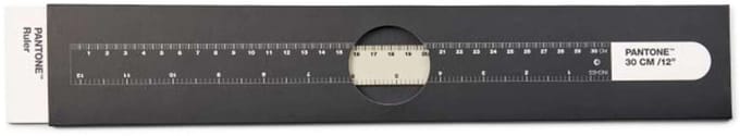 Copenhagen Design - Lineaal 30 cm - Warm Grey 2 - Roestvast Staal - Grijs