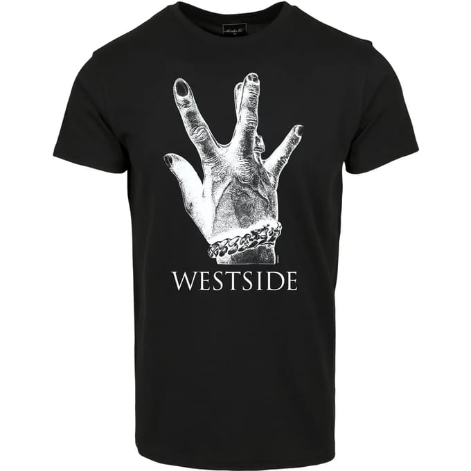 Mister Tee - Westside Connection 2.0 Heren T-shirt - S - Zwart