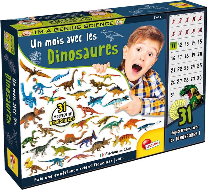 Lisciani - Science - un mois avec les dinosaures - Fr