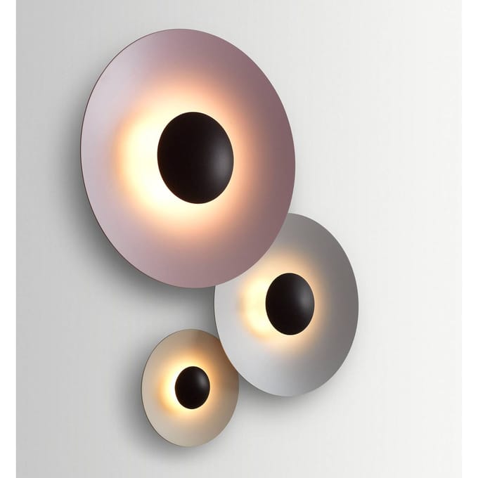MARSET Ginger 32C LED wandlamp Ø32cm zand