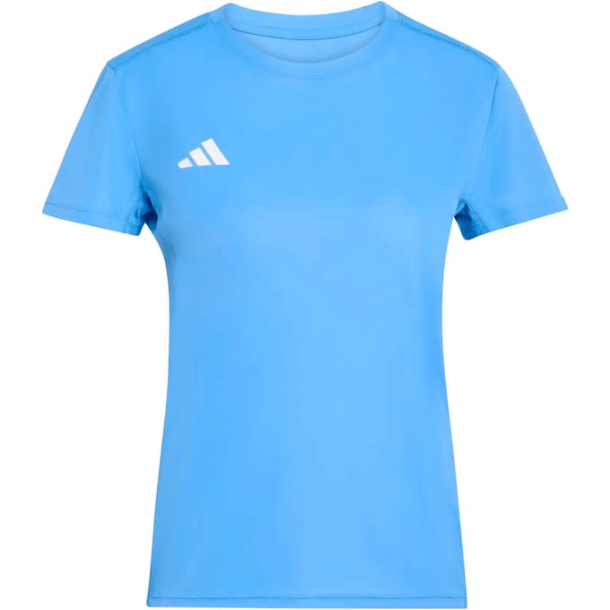 adidas adizero Essential  Hardloopshirt Dames-blauw