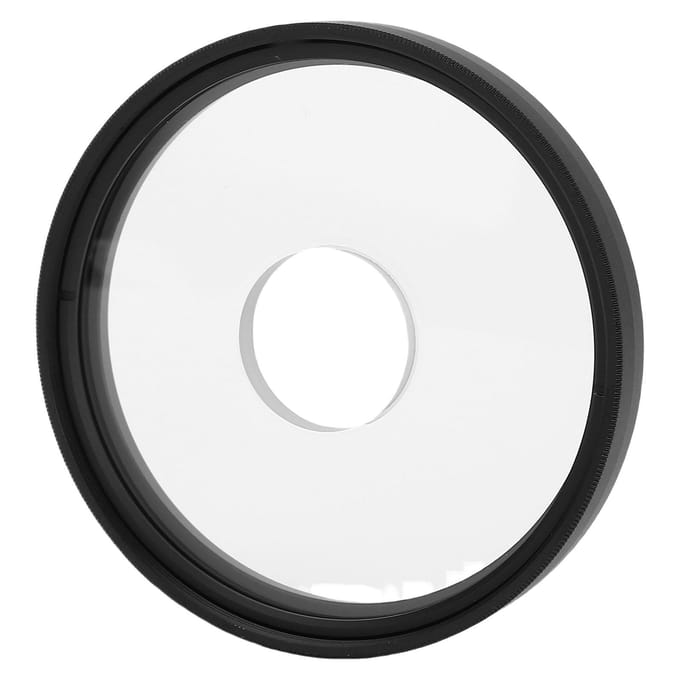 62mm Center Exposure Lensfilter met 62mm-67mm Filteradapter Randonscherpte Speciaal Effectfilter voor black