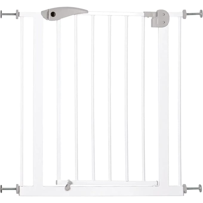 Trixie - Afsluithek - Metaal - Wit - 75-85X76 cm