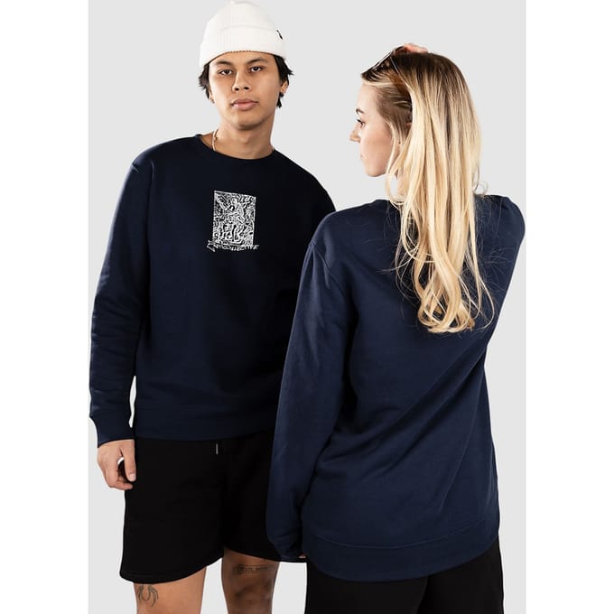 Poetic Collective Angel Crewneck Sweater blauw