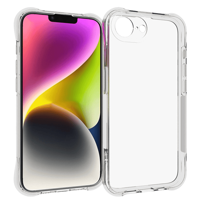 CaseBody Apple iPhone 16e / 17e Shockproof Hoesje Transparant